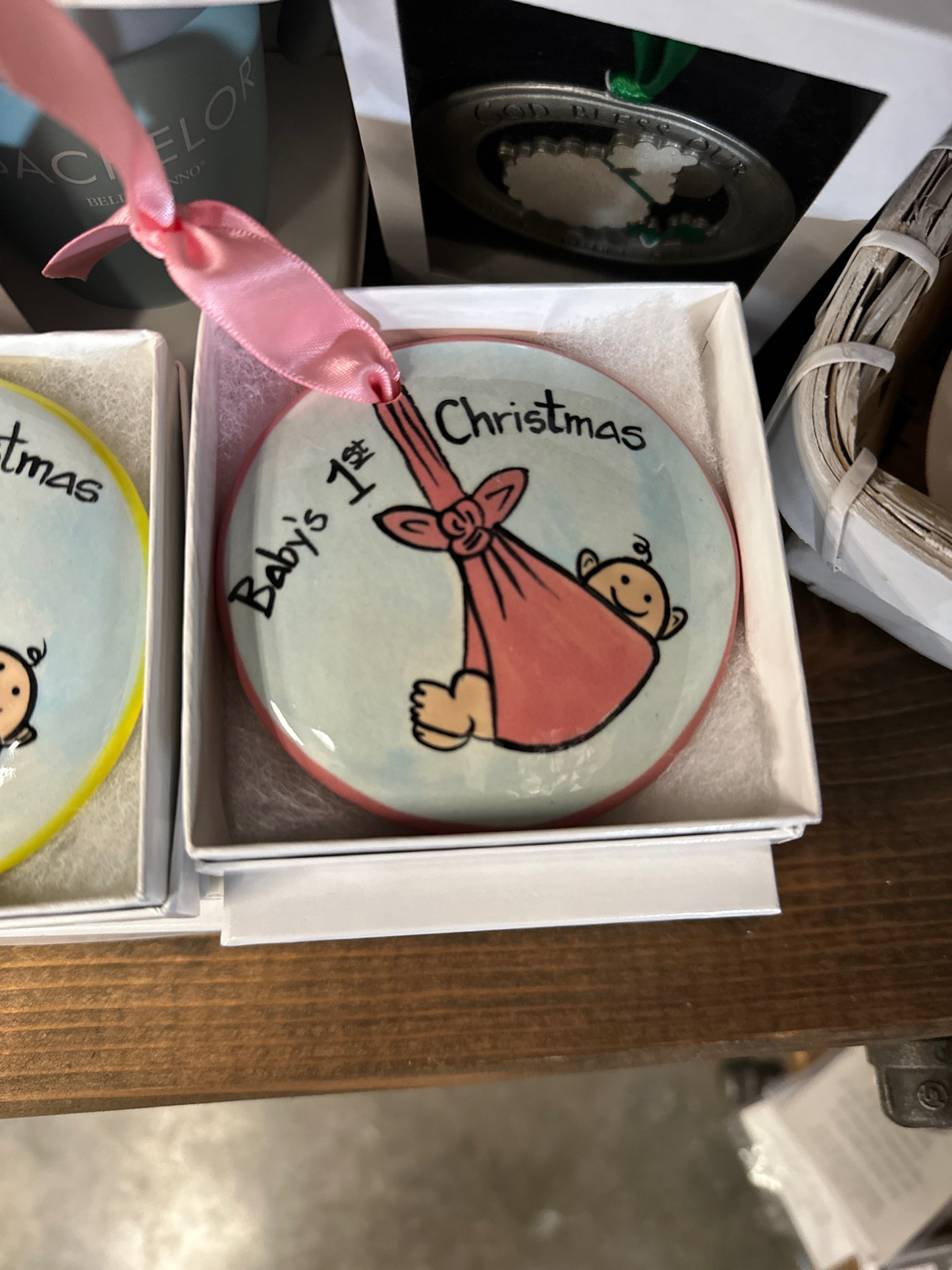 Baby's 1st Christmas (Blue, Pink, or Yellow)