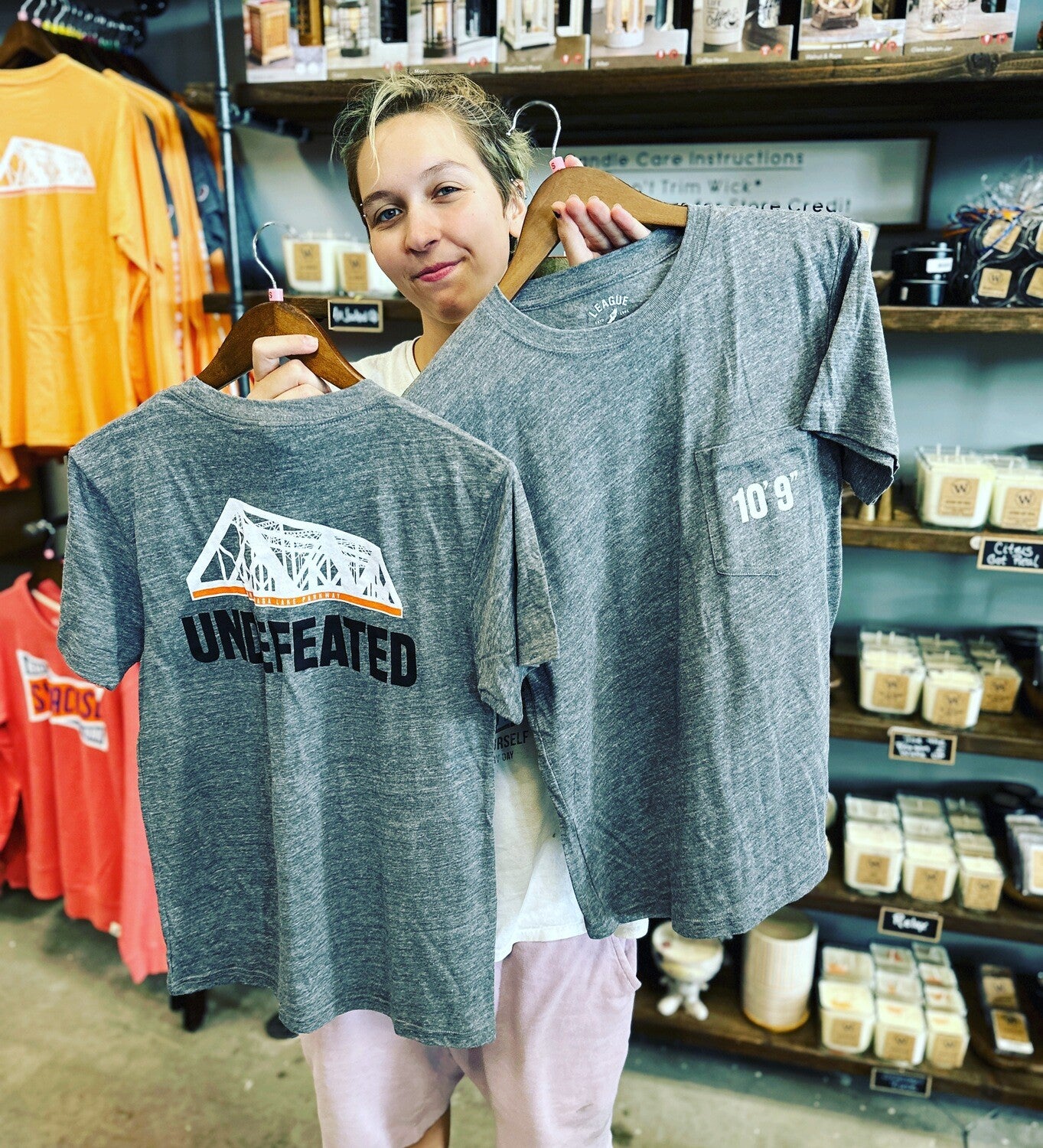 Undefeated Parkway Bridge (with Pocket) Tee