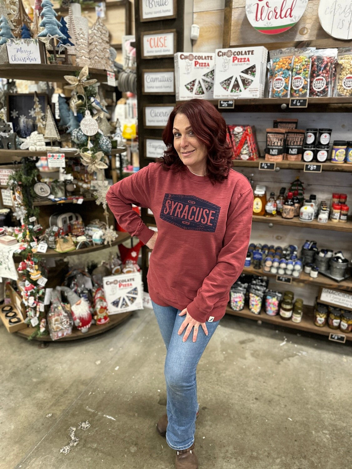Syracuse Terry Crew Neck
