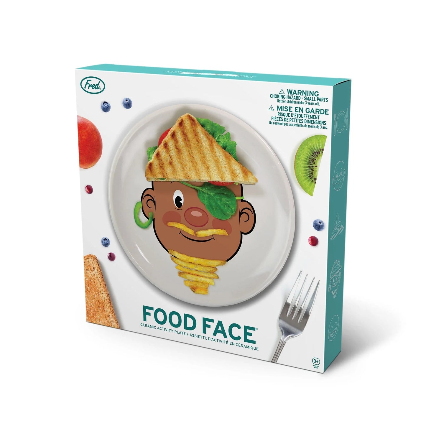 Food Face Plates (Choose Your Vibe!)