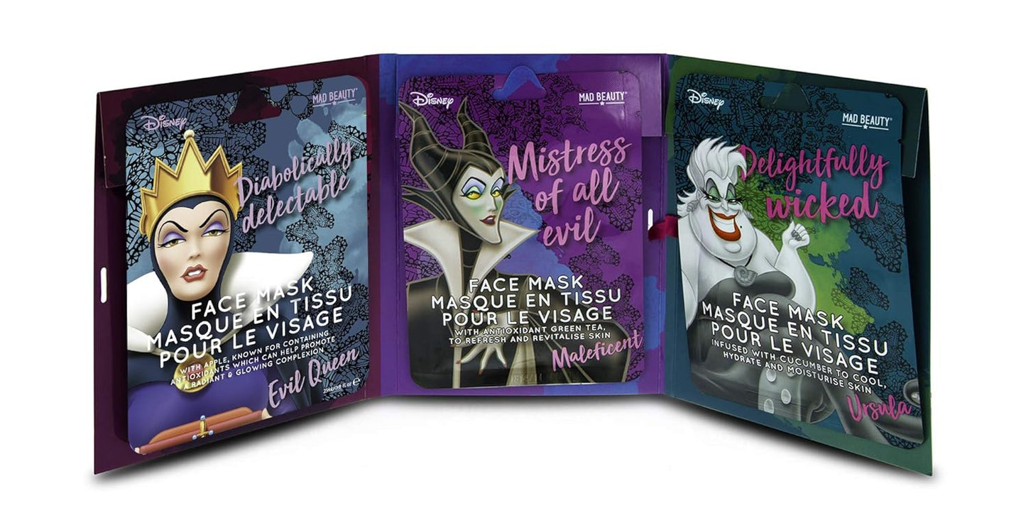 Disney Villains Face Mask Booklet
