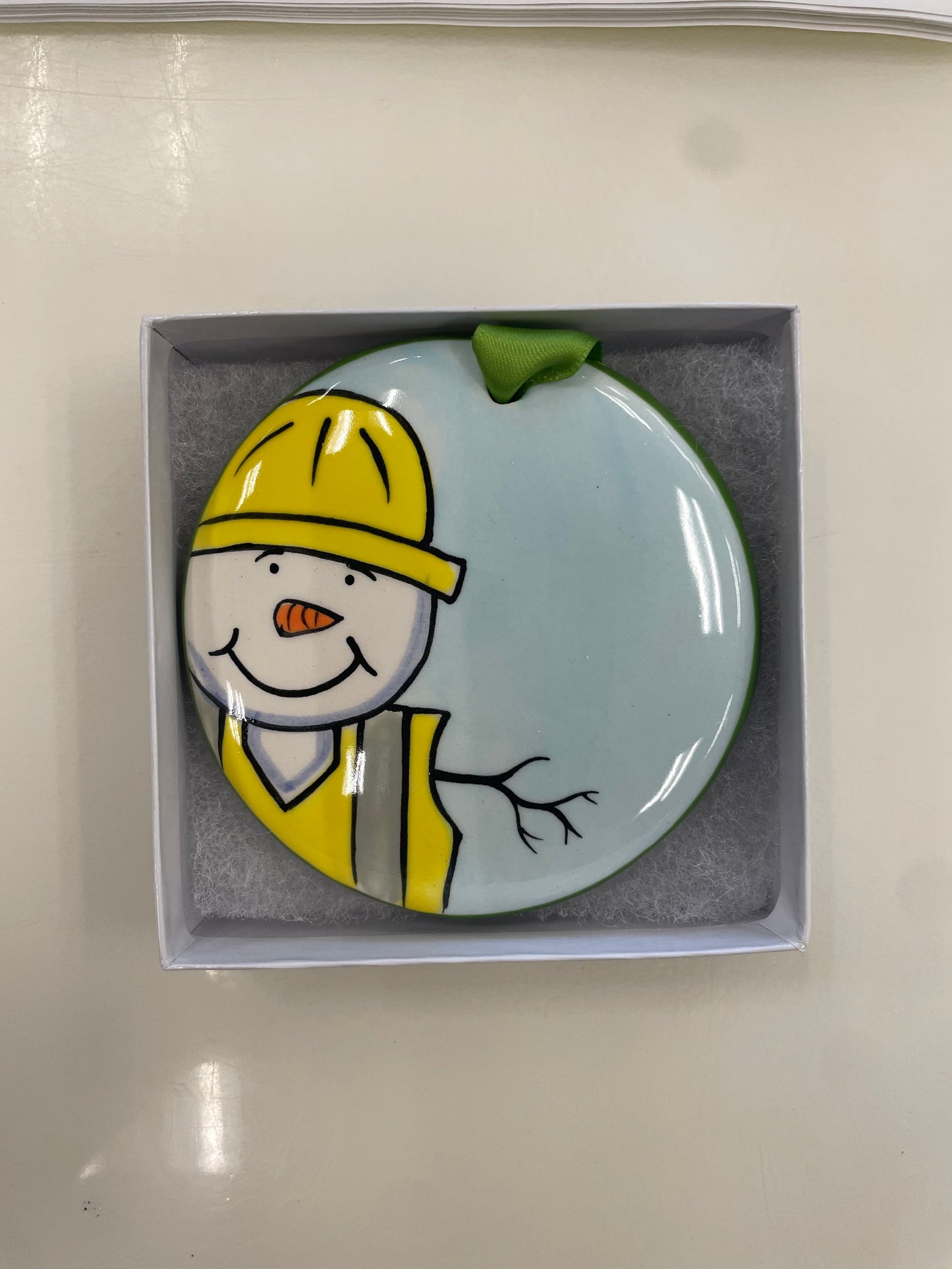 Construction Snowperson