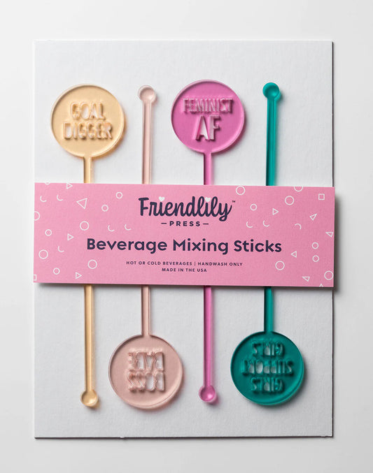 Beverage Mixing Sticks (Choose Your Vibe!)