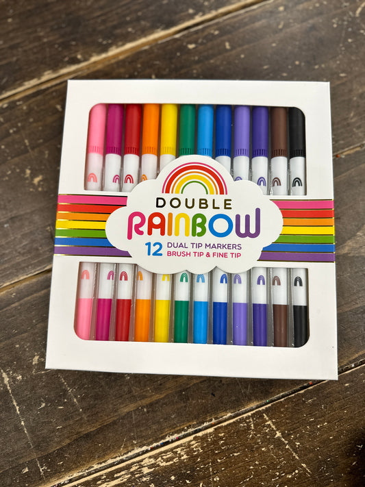 Double Rainbow Markers