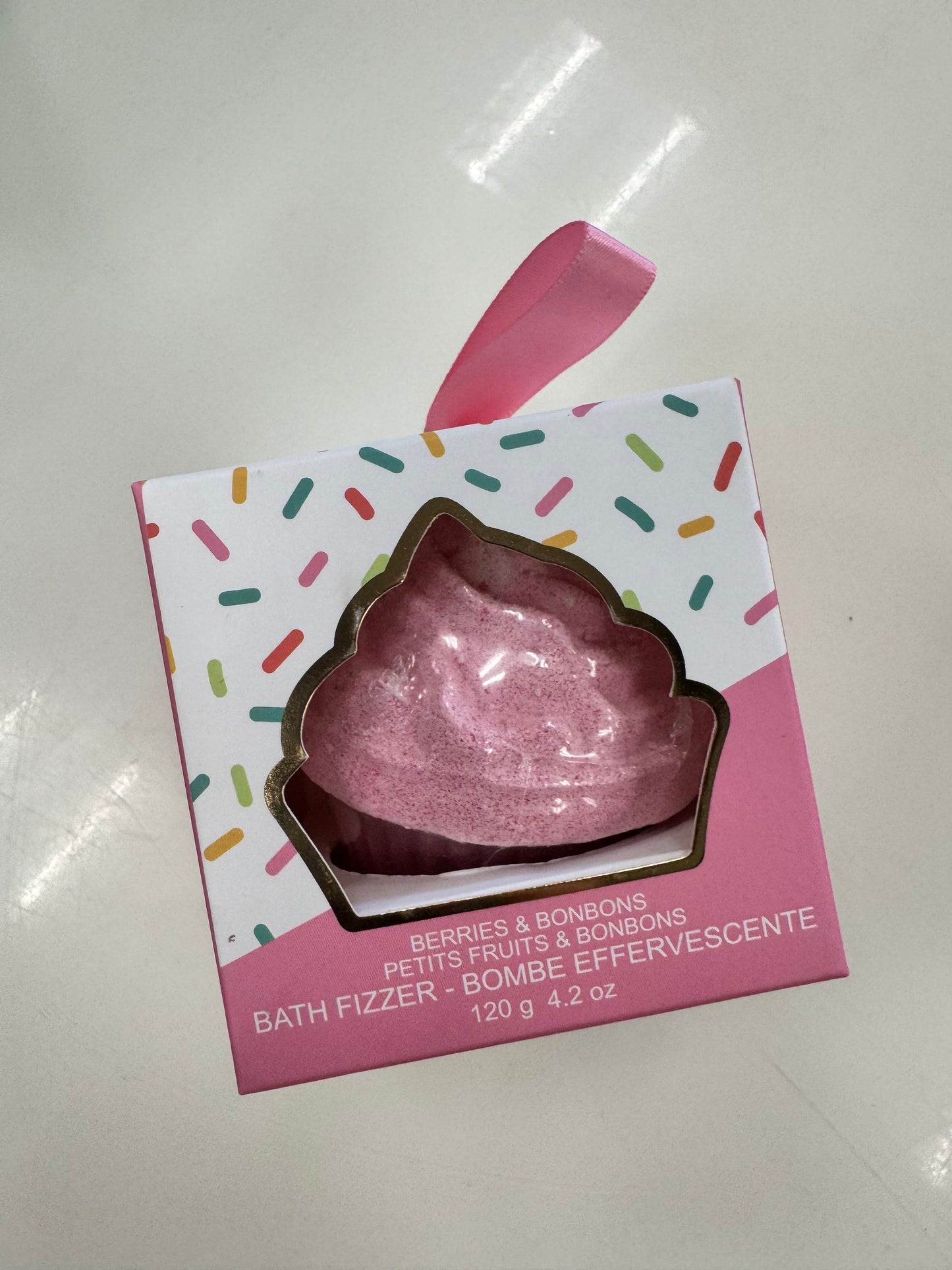 Cupcake Bath Fizzer