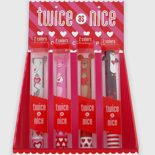 Twice As Nice - Metallic Click Pens (Choose Your Vibe!)