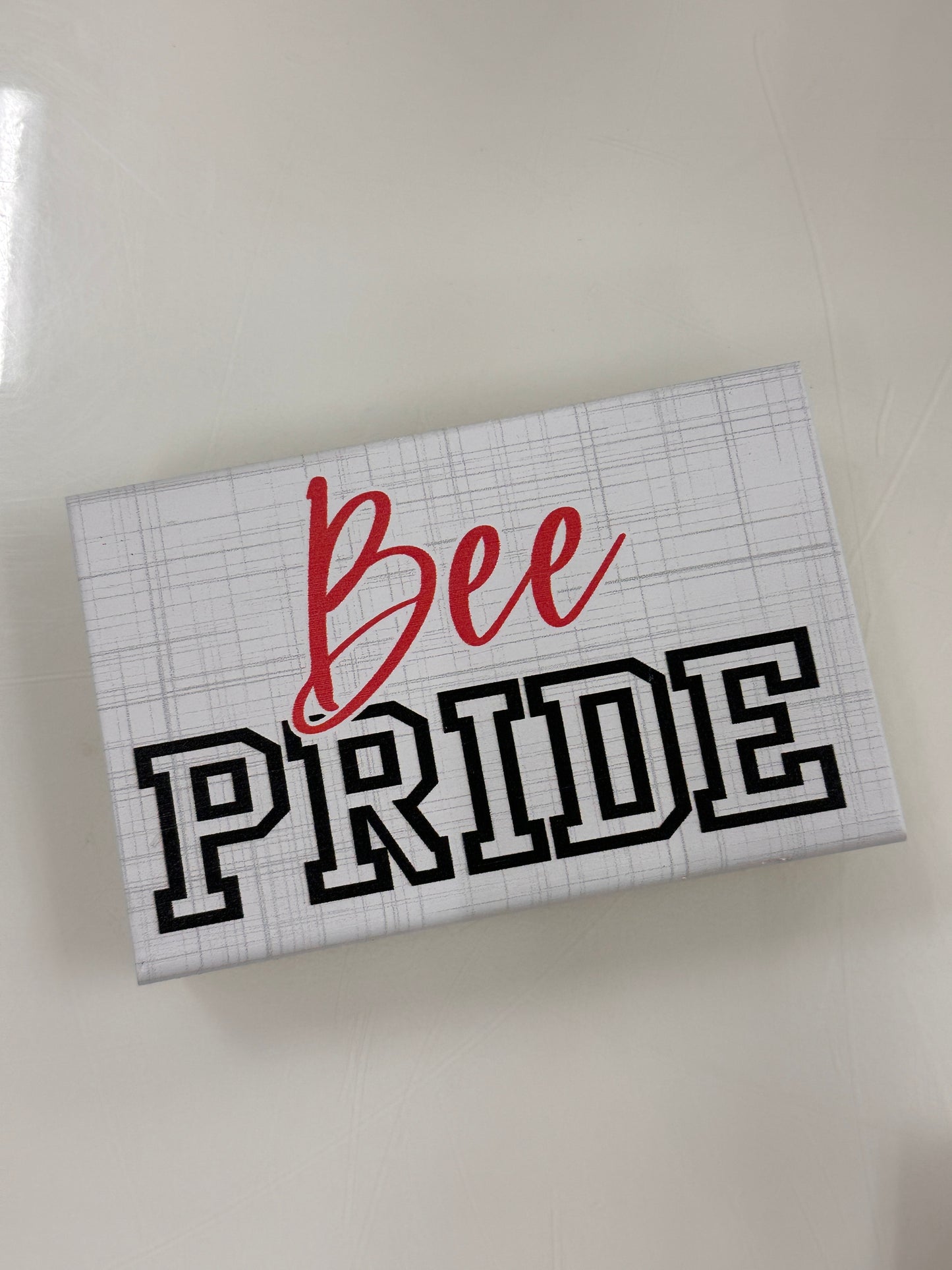 School Pride Block - Pick your School Sign
