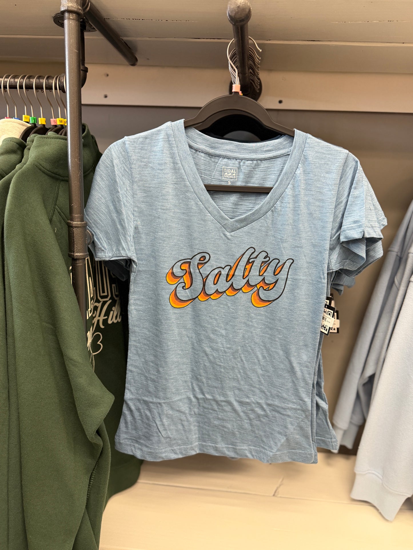 Womens V-Neck Salty Tee