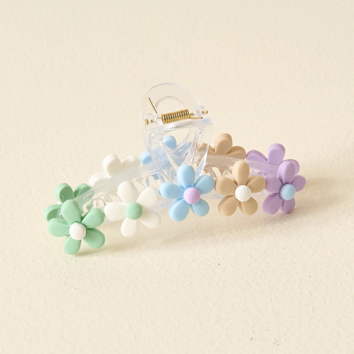 Flower Claw Clips
