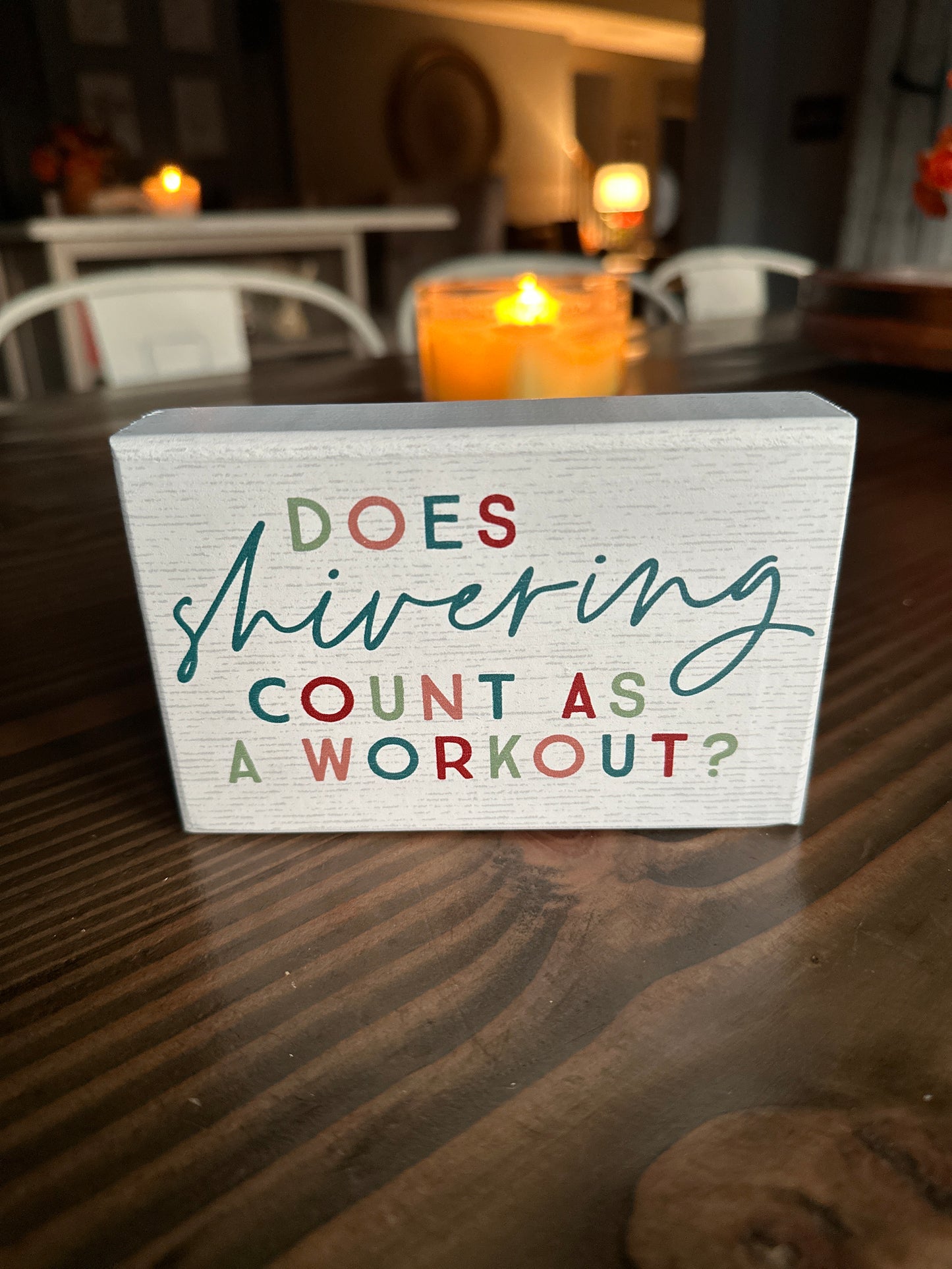 Christmas Block Signs