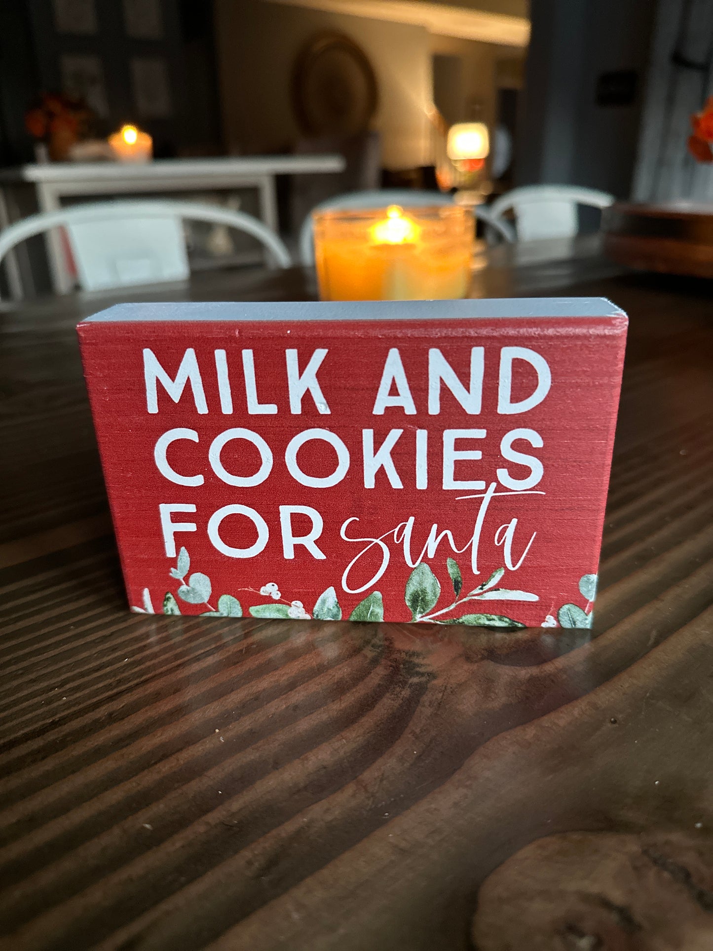 Christmas Block Signs