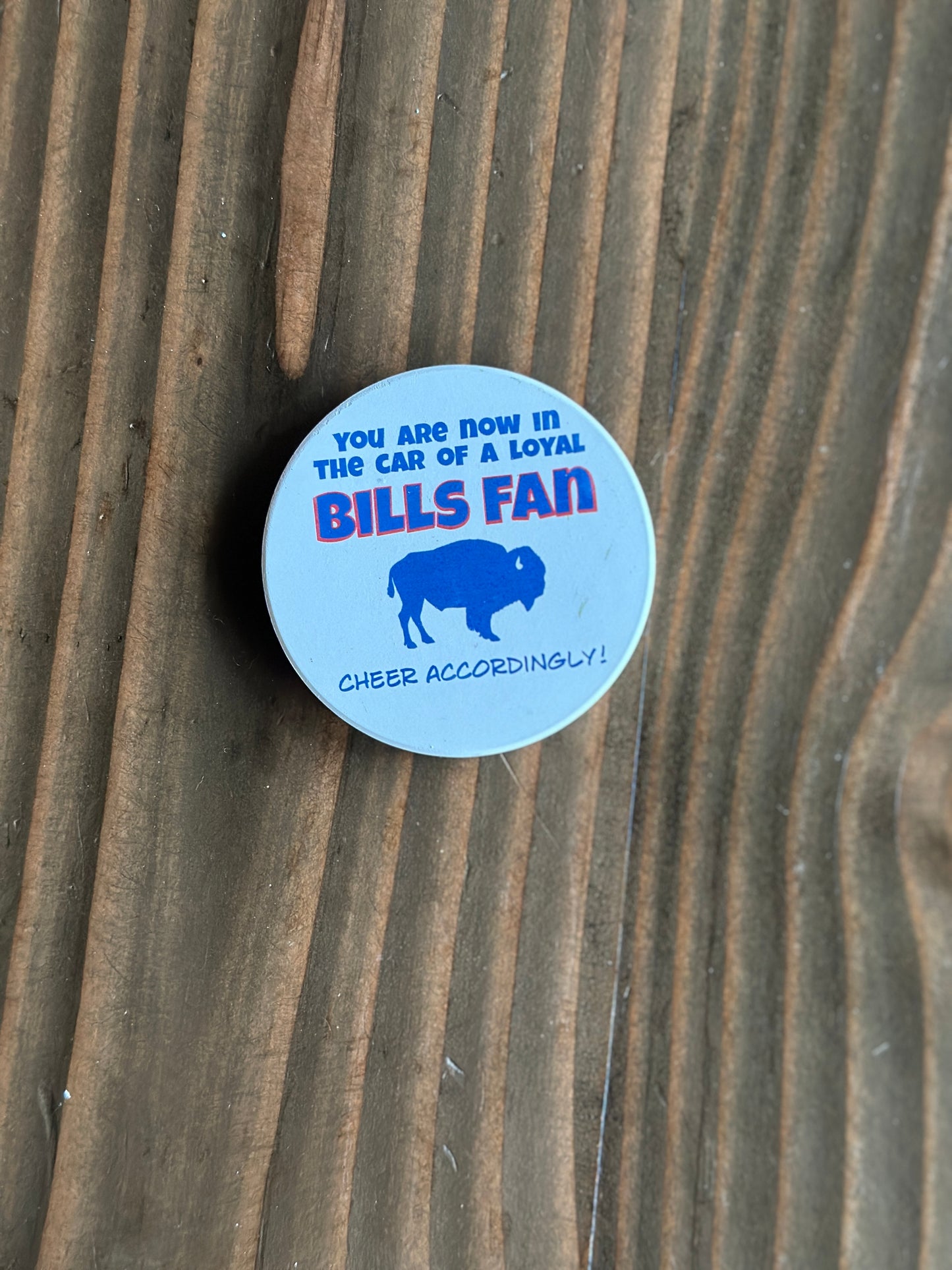 Buffalo Bills Car Coasters