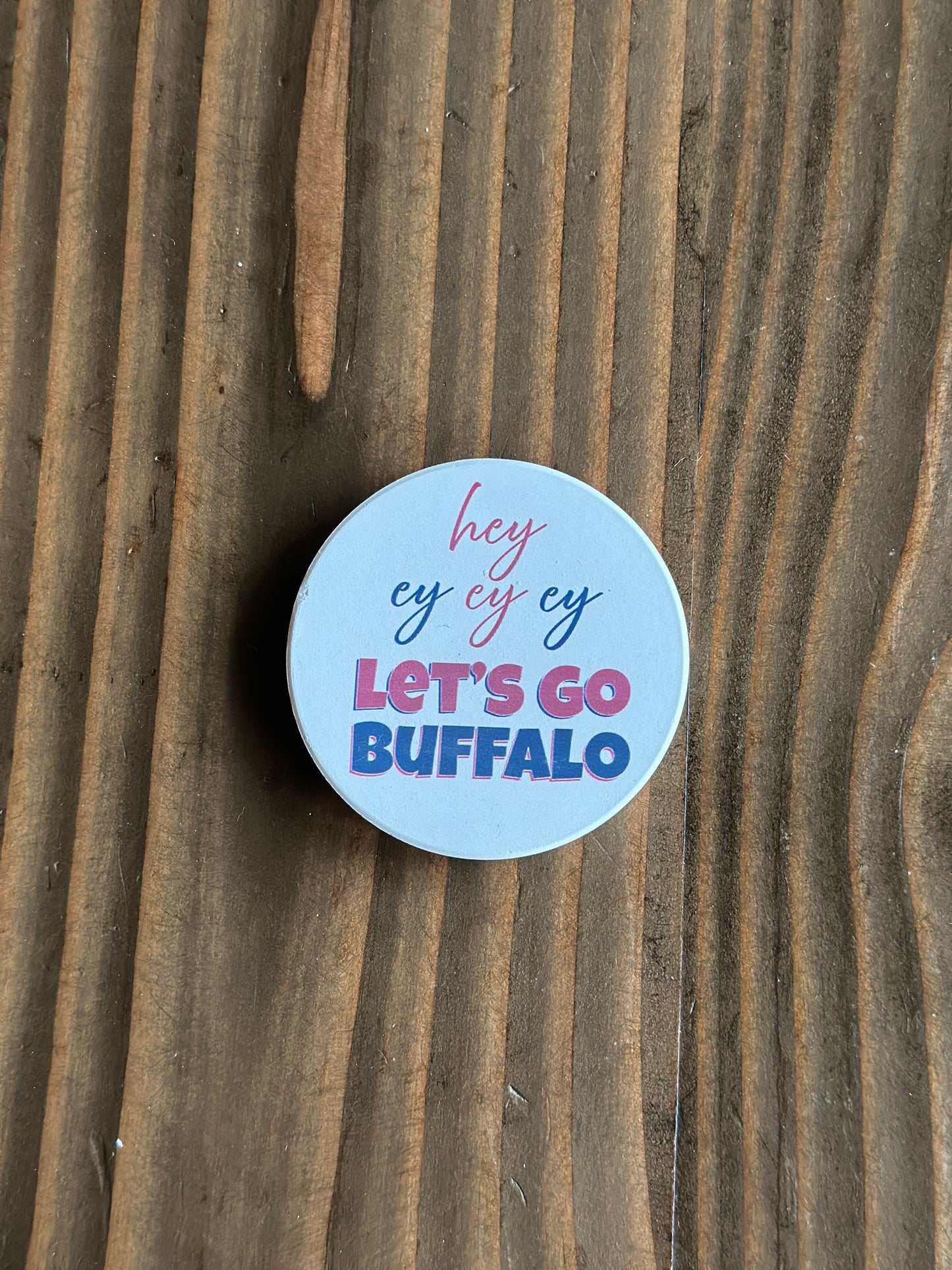 Buffalo Bills Car Coasters