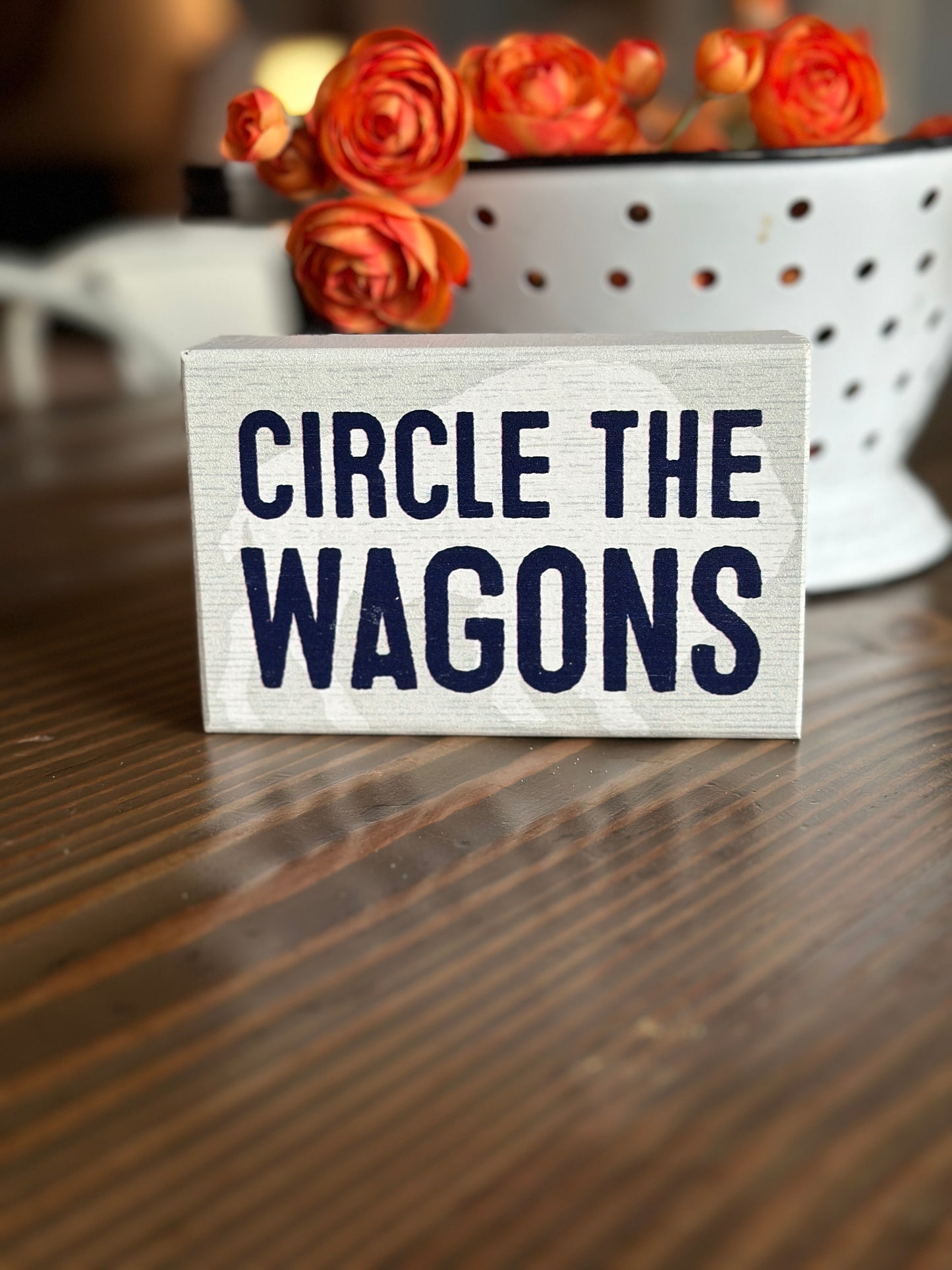 Buffalo Bills Inspired Block Signs