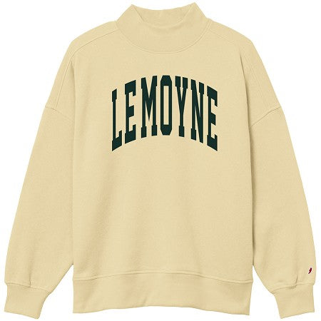 Popcorn Yellow LeMoyne Mock Neck