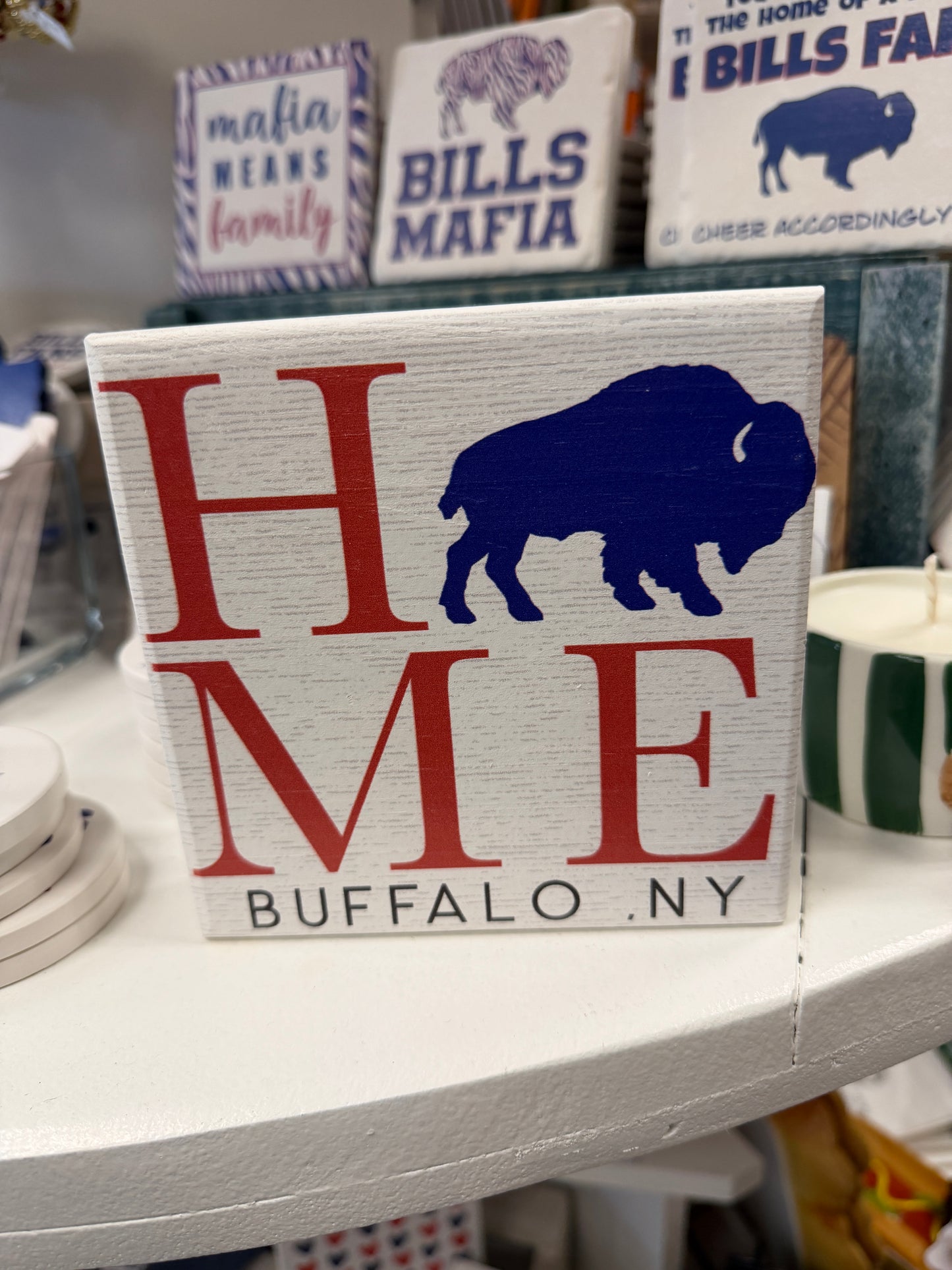 Buffalo Home Block Sign
