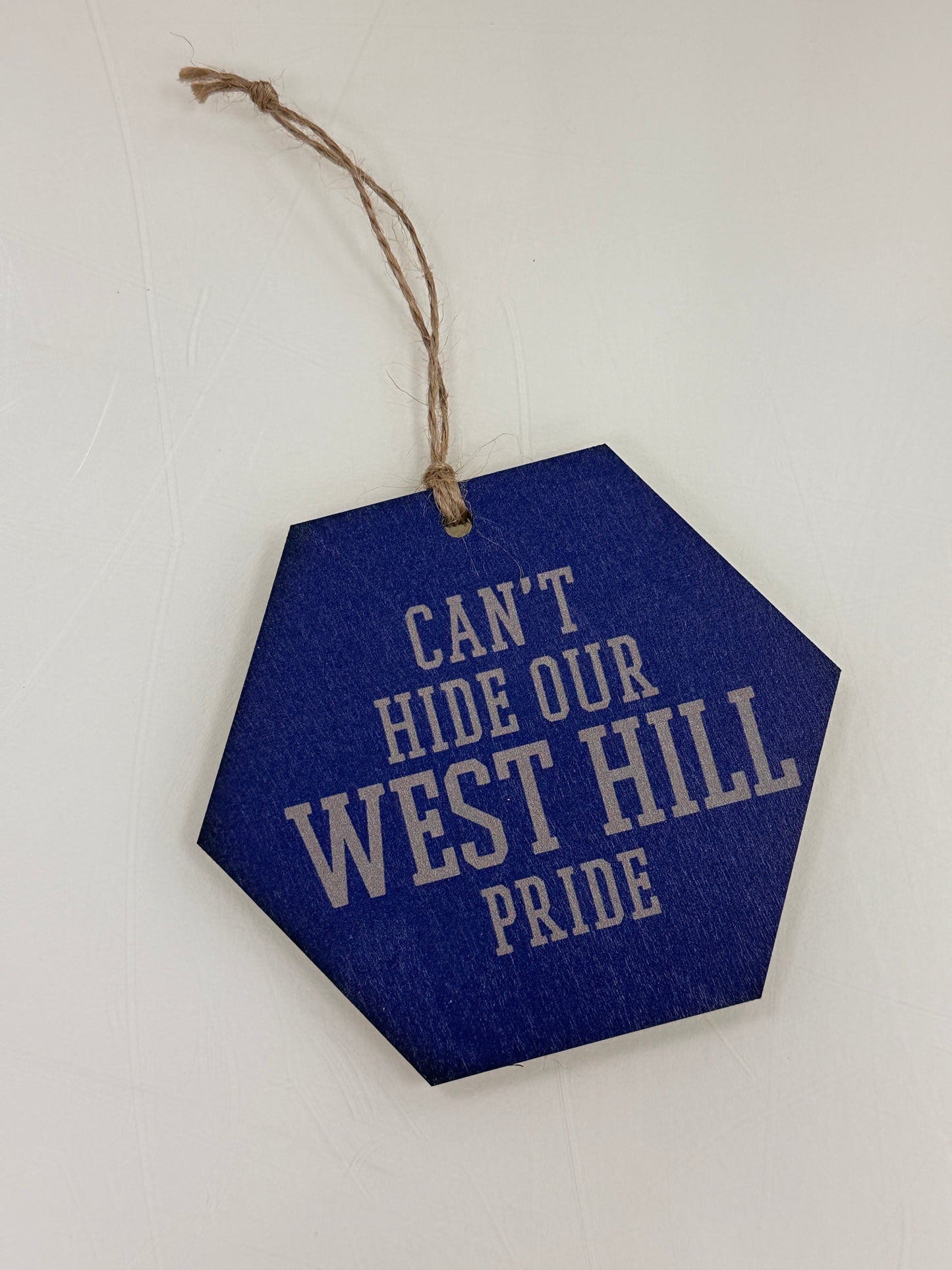 School Pride Ornament - Pick your School