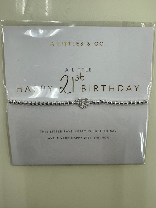 21st Birthday Bracelets (Choose Your Vibe!)