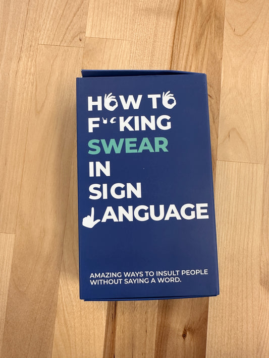 How to F@cking Swear in Sign Language - Flash Cards