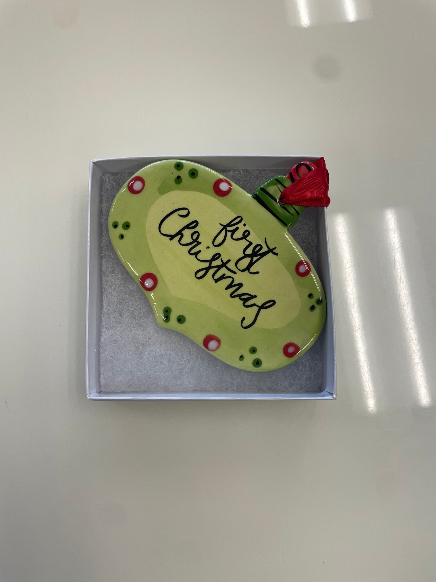 First Christmas Green