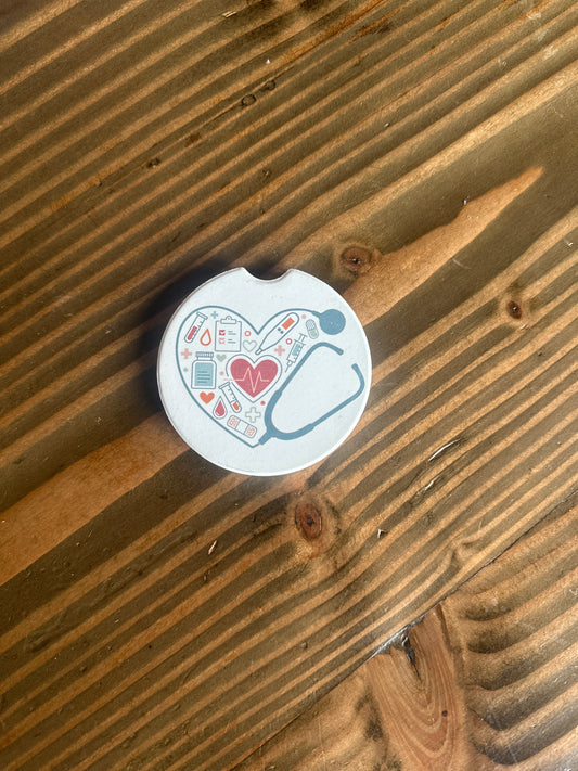 Medical Profession Car Coaster