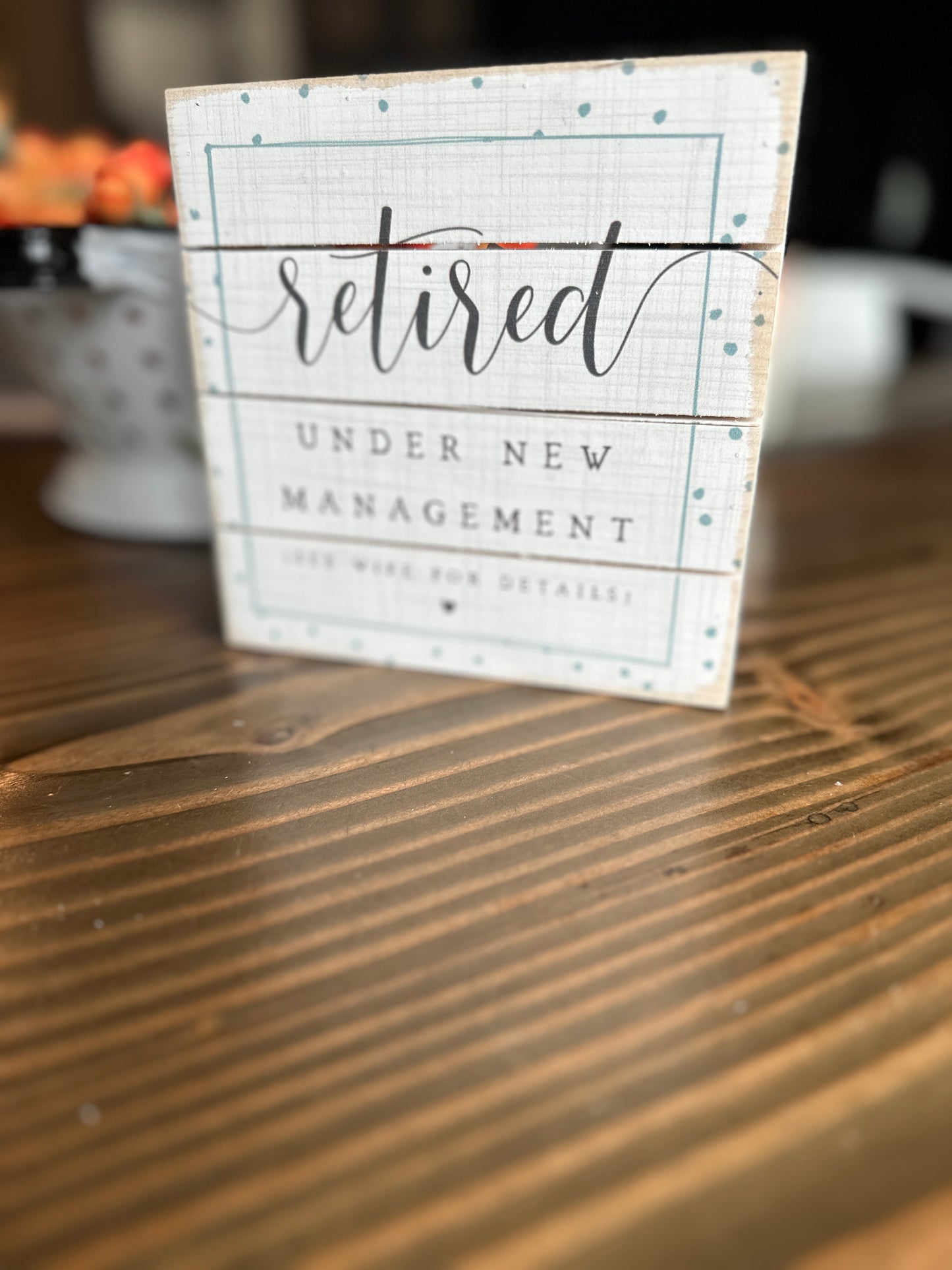 Retired under new Management...