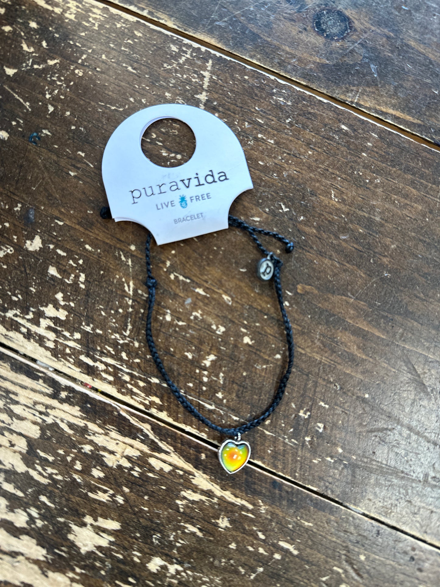 Mood Bracelet Black Heart