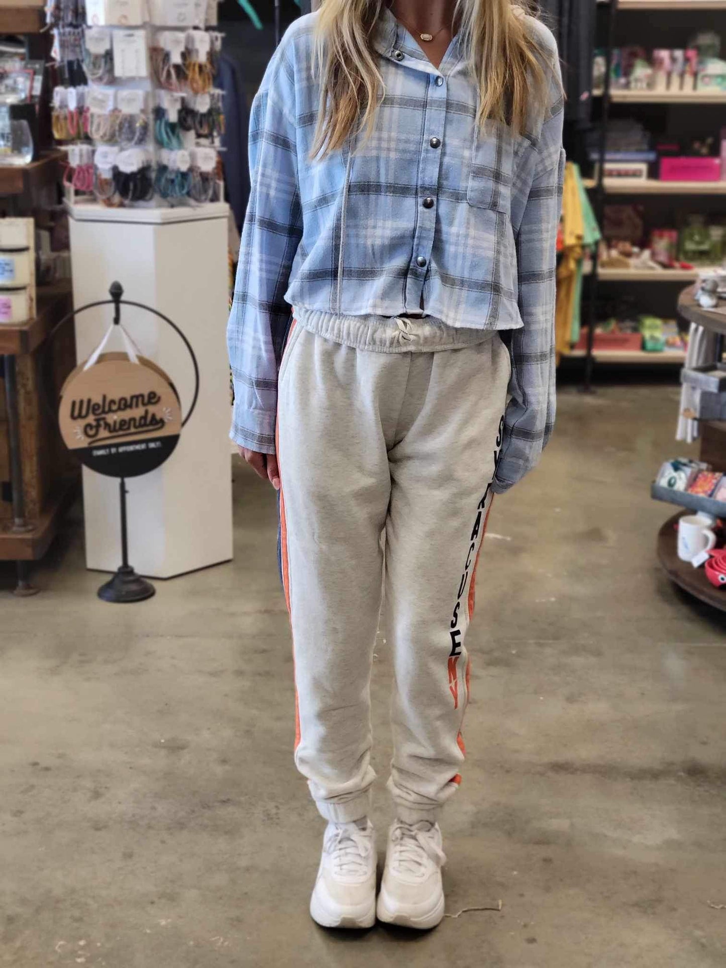Syracuse Striped Sweatpants