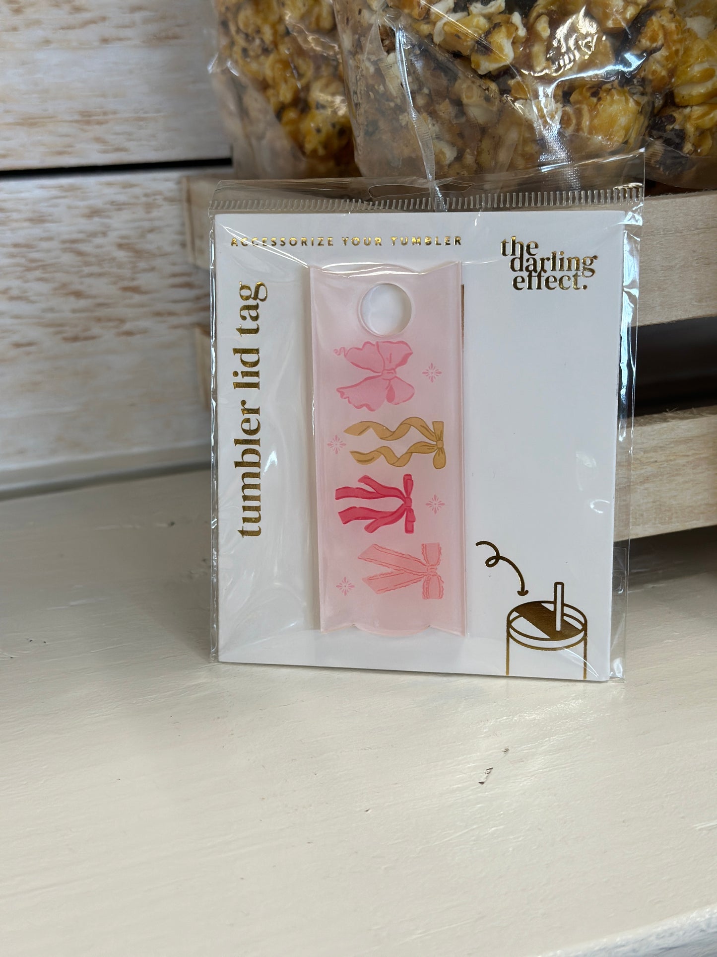 Acrylic Tumbler Lid Tags