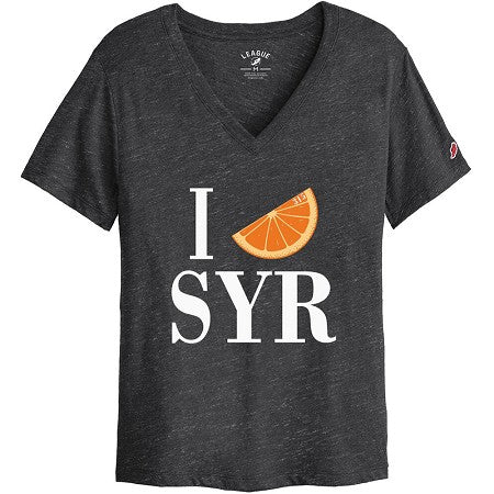 I Love SYR Slice Black Tee