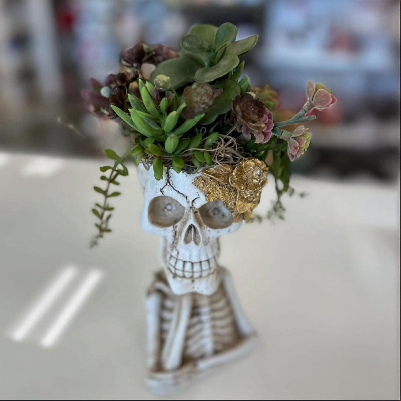 Skeleton Faux Succulent Making Class