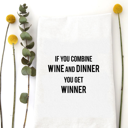 Wine & Dinner = Winner