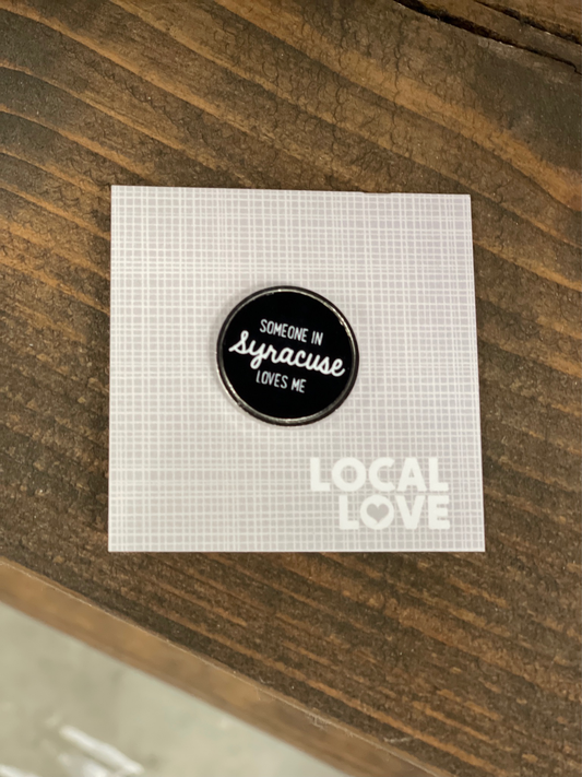 Black Syracuse Pin