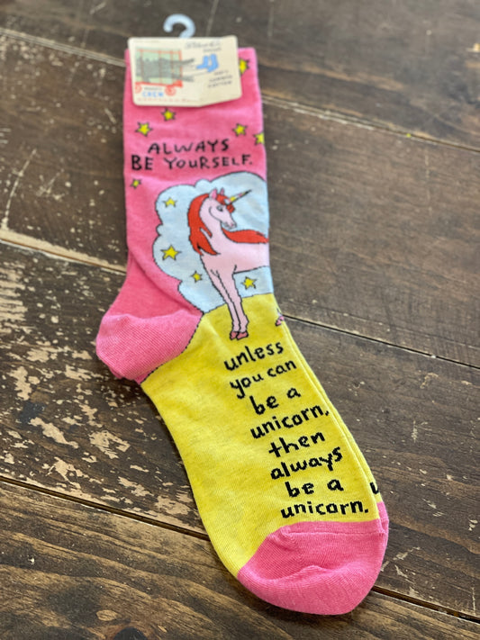 Always Be Yourself Socks