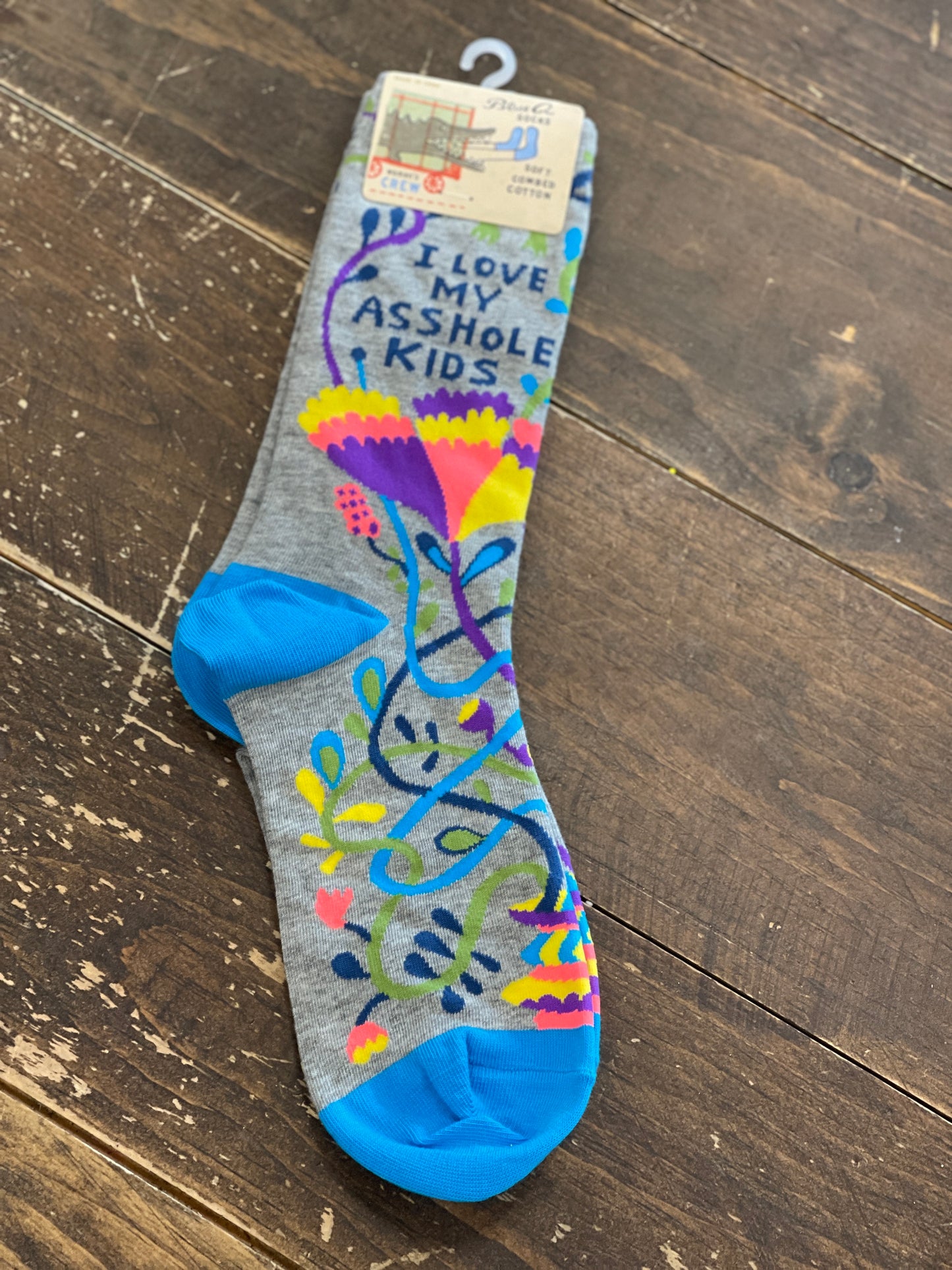 I Love My A**hole Kids Socks