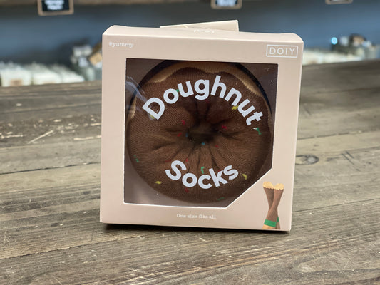 Chocolate Donut Socks