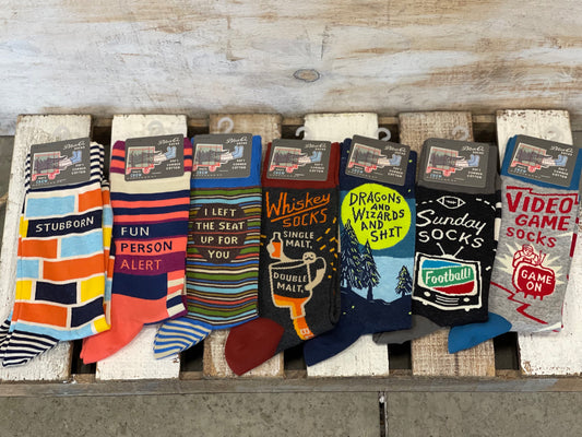 Men's Fun Crew Socks