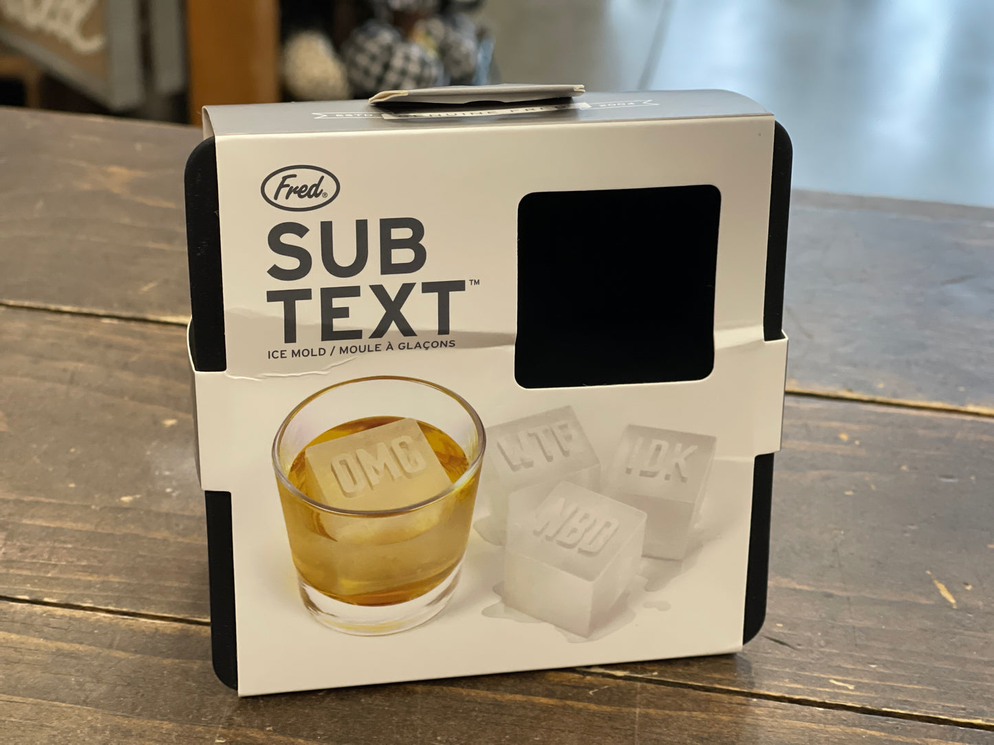 Sub Text Ice Mold