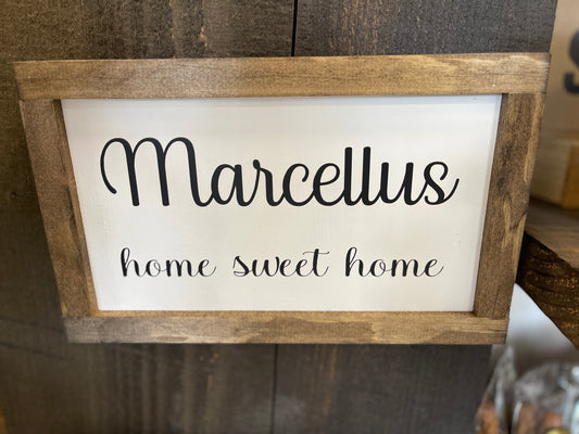 Marcellus Home Sweet Home