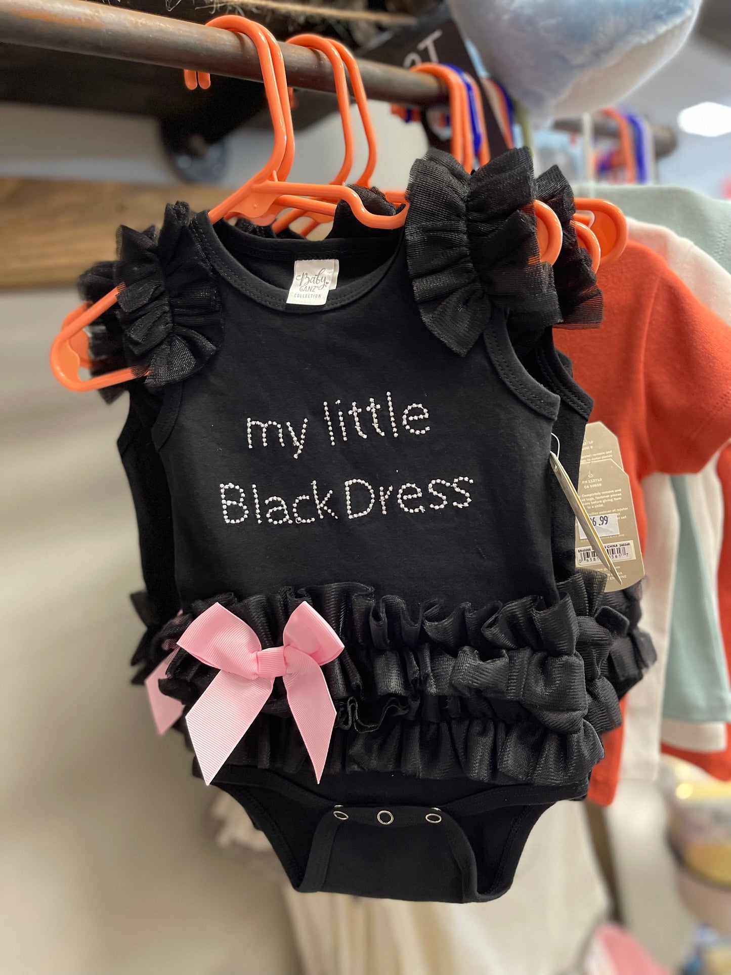 Little Black Dress Onesie