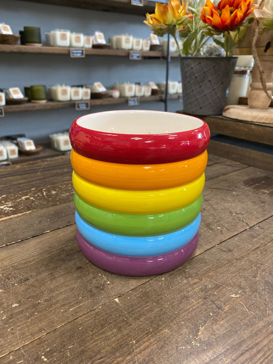 Rainbow Container Funfetti Candle