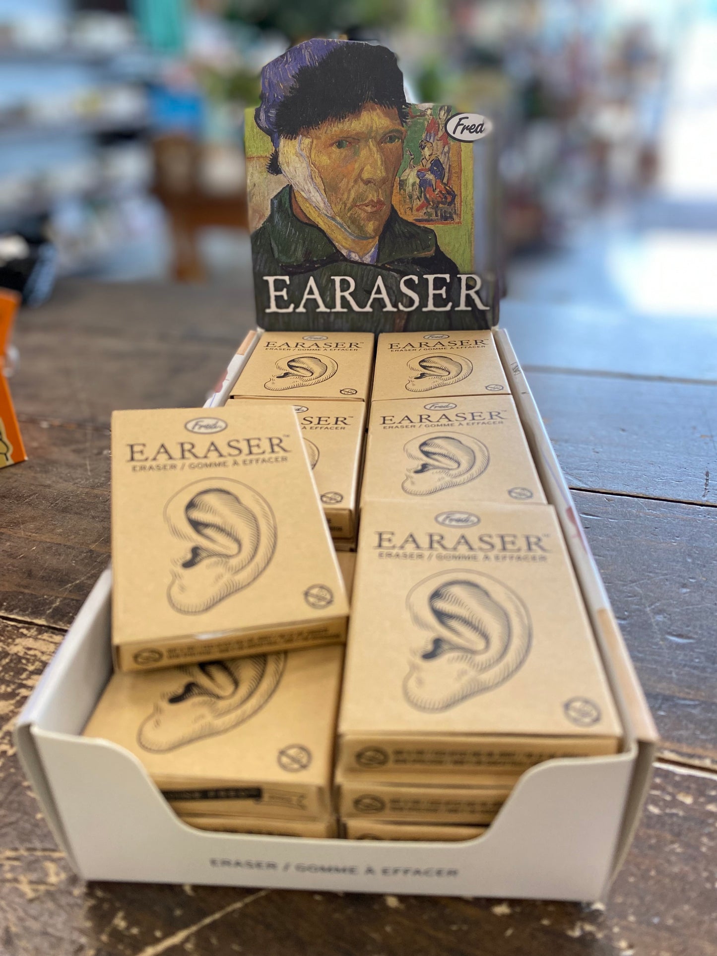 Ear Shaped Pencil Eraser