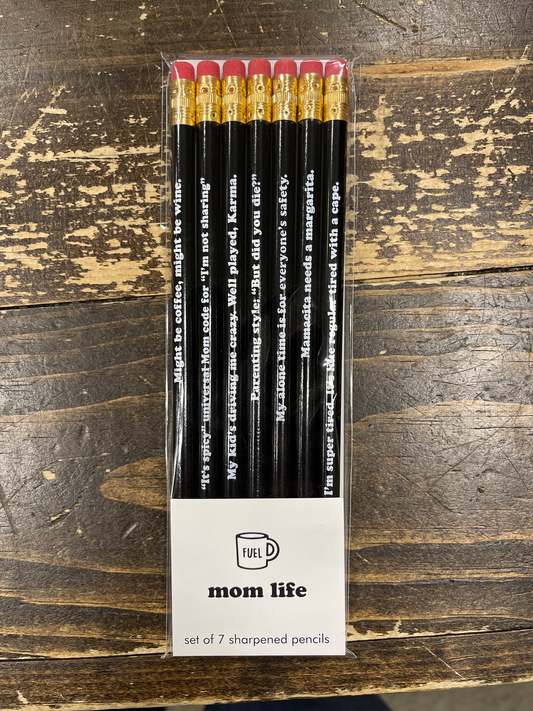Mom Life - Pencil Set