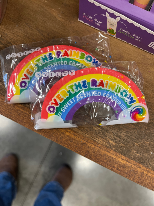 Over The Rainbow - Scented Erasers
