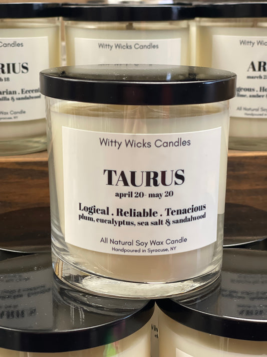 Taurus 10oz Candle