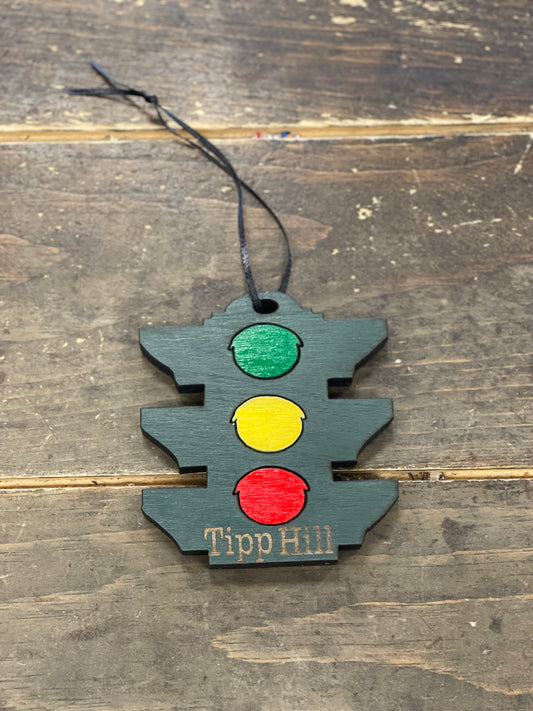 Tipp Hill Traffic Light Ornament