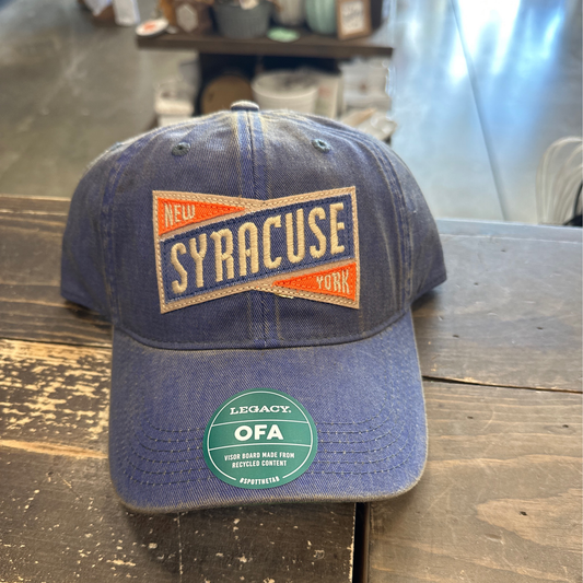 Blue Syracuse New York Cap