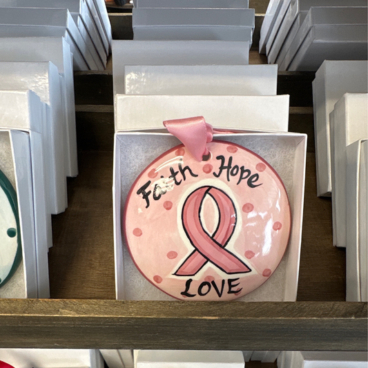 Faith Hope Love - Breast Cancer