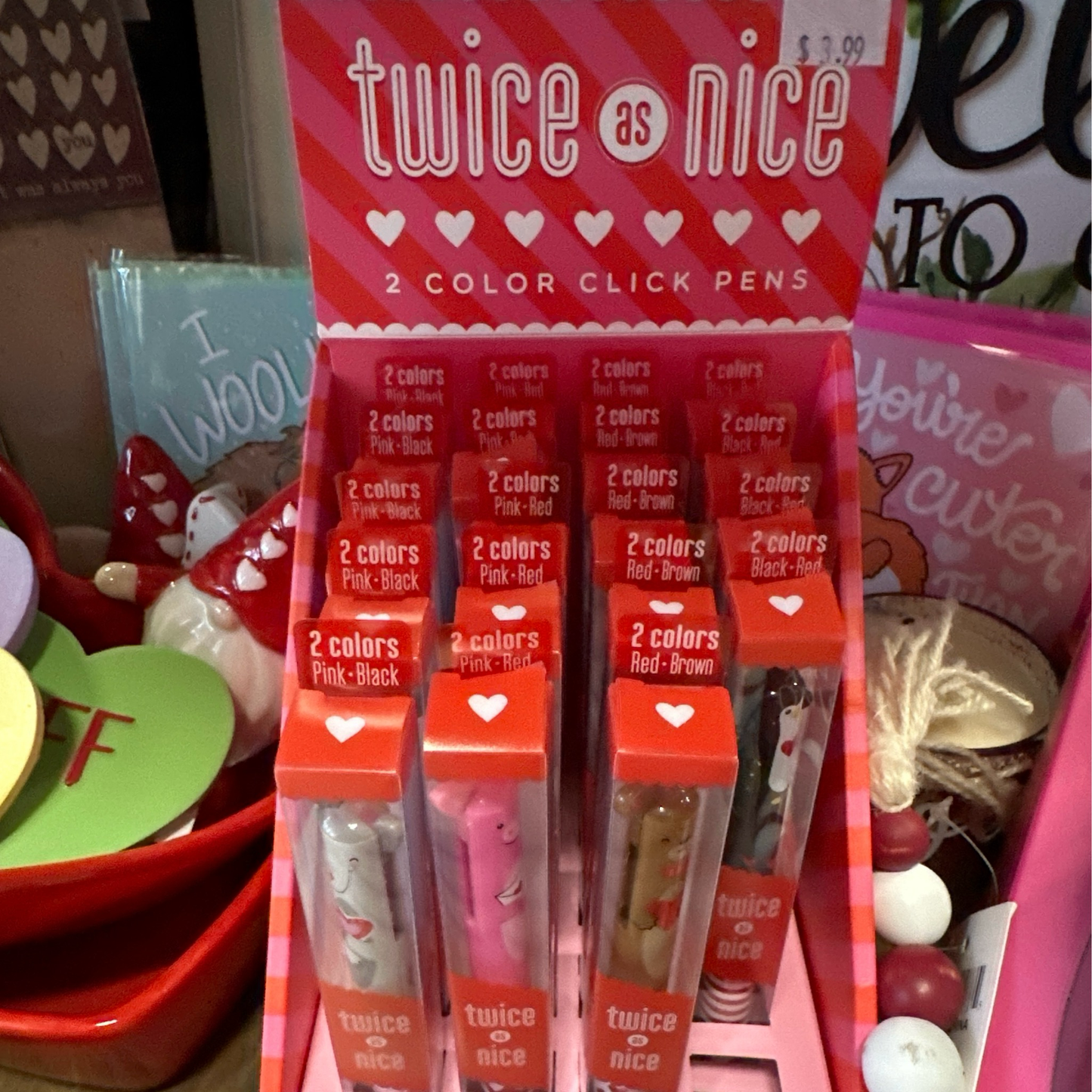 Twice As Nice - Metallic Click Pens (Choose Your Vibe!)