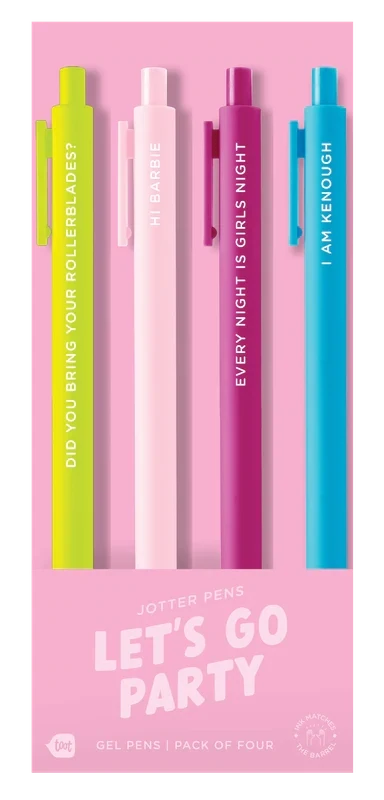 Lets Go Party - Jotter Pens